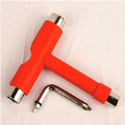 skateboard tools metal tools all in one T shape skate board tool