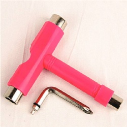 New Style skateboard skate tools T metal shape purple color tools