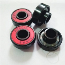 Longboard skateboard bearing black color with OEM logo design