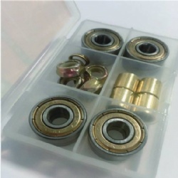 Wholesale Factory Prices Customized  Skateboard Deep Groove Ball Bearings 608