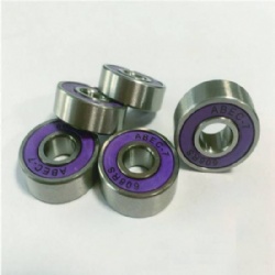 Customized skateboard parts bearings abec 3 5 7 9 11 13 14 skateboard bearings 608 skateboard bearing purple color