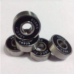 ABEC-9 Deep Groove ball silver color 608 Skateboard custom Roller Skate Bearings