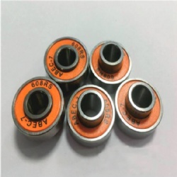 High Precision Longboard Skateboard Bearings With Integrated Spacers