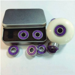 Black Ceramic Ball 608 Si3N4 skateboard bearing customized logo design